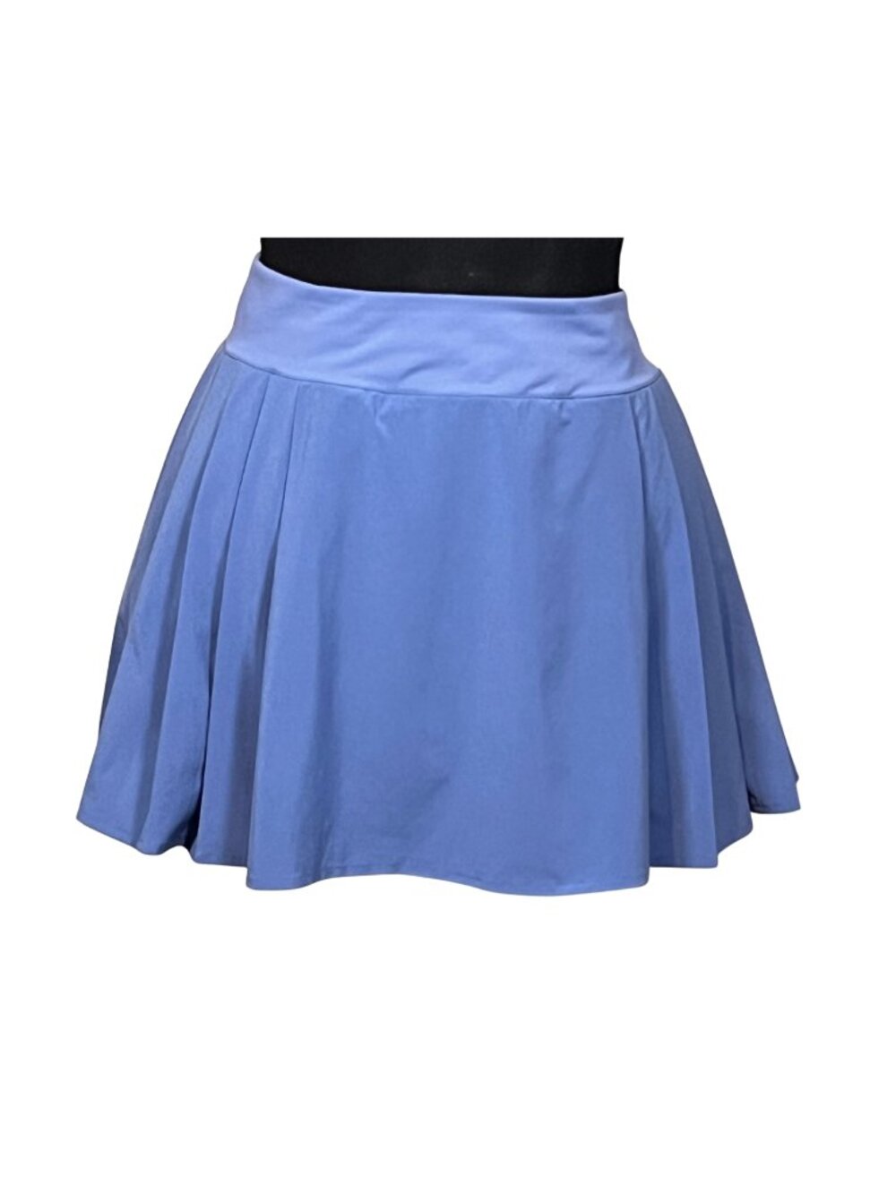 Lululemon Blue Pleated Tennis Running Skort Built In Shorts Size 12